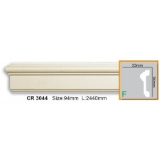 Декоративный молдинг из полиуретана CR 3044 (2.44м)*